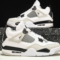 纯原Air Jordan 4 Retro“Military Black”灰白黑 小白水泥 DH6927- 纯原Air Jordan 4 Retro“Military Black”灰白黑 小白水泥 DH6927-