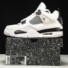 纯原Air Jordan 4 Retro“Military Black”灰白黑 小白水泥 DH6927- 纯原Air Jordan 4 Retro“Military Black”灰白黑 小白水泥 DH6927-