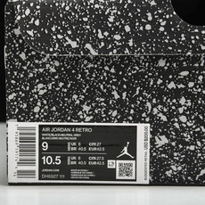 纯原Air Jordan 4 Retro“Military Black”灰白黑 小白水泥 DH6927- 纯原Air Jordan 4 Retro“Military Black”灰白黑 小白水泥 DH6927-