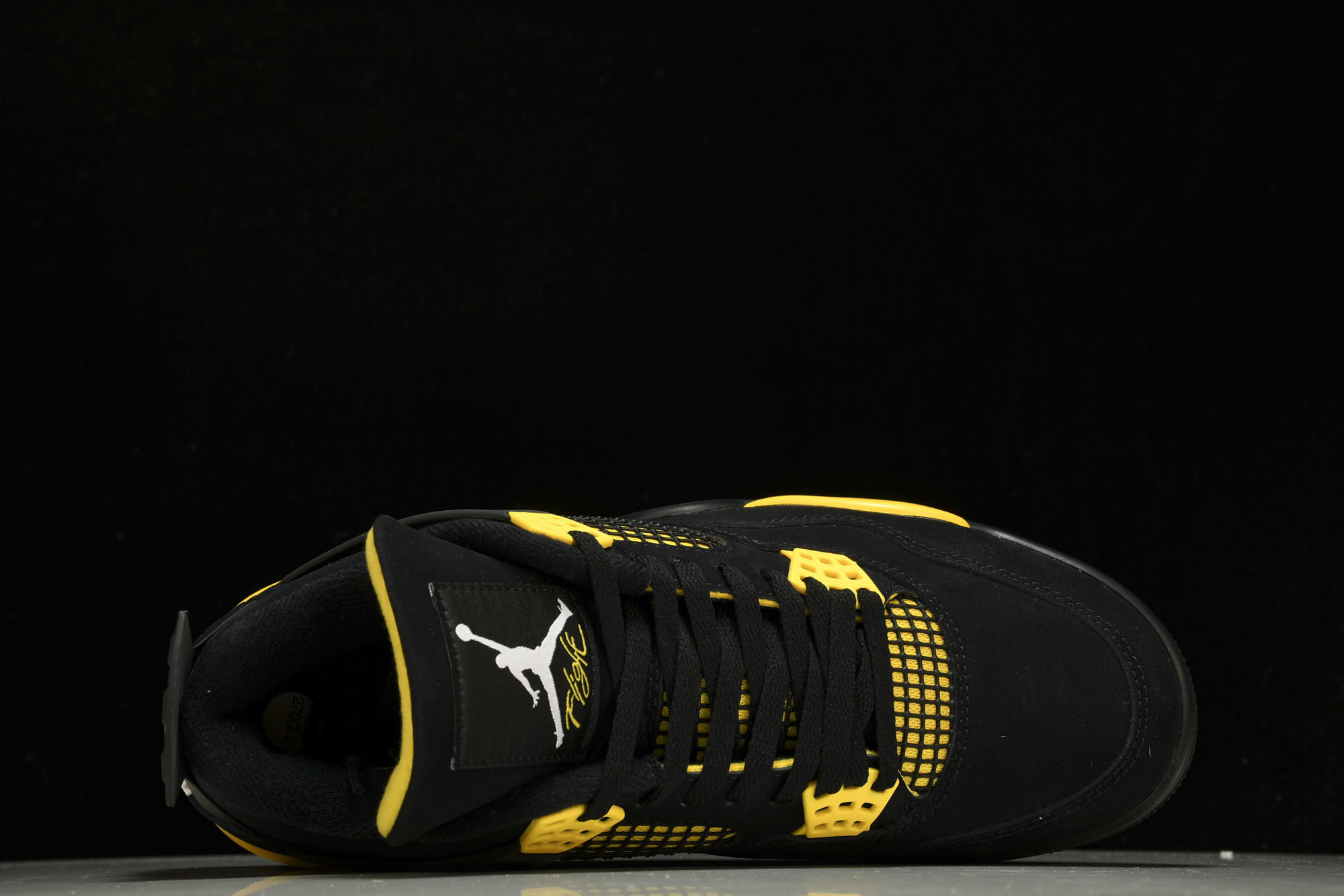 纯原Air Jordan 4 Thunder2023 雷公 黑黄 DH6927-017 #YZ015✦原