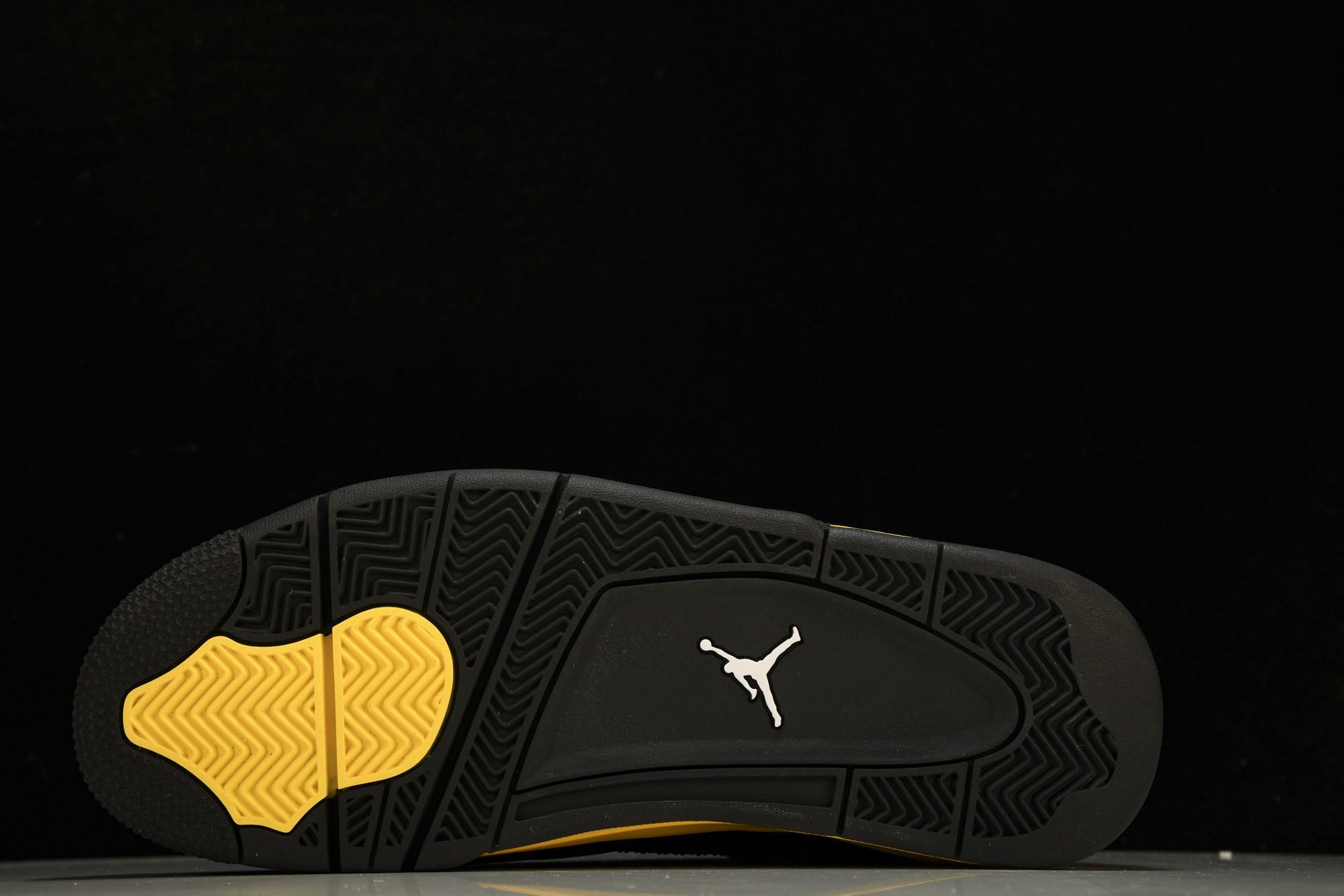 纯原Air Jordan 4 Thunder2023 雷公 黑黄 DH6927-017 #YZ015✦原