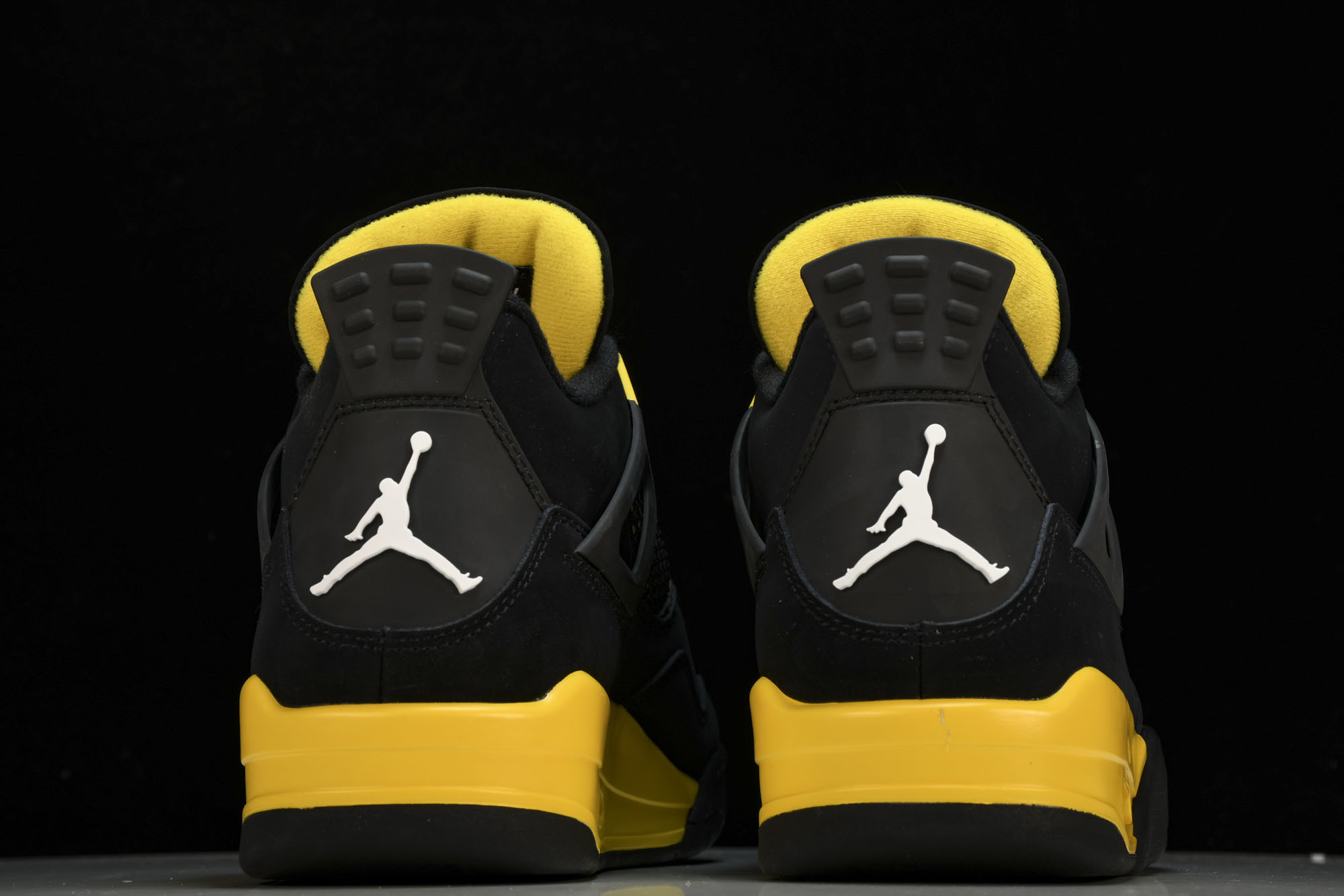 纯原Air Jordan 4 Thunder2023 雷公 黑黄 DH6927-017 #YZ015✦原
