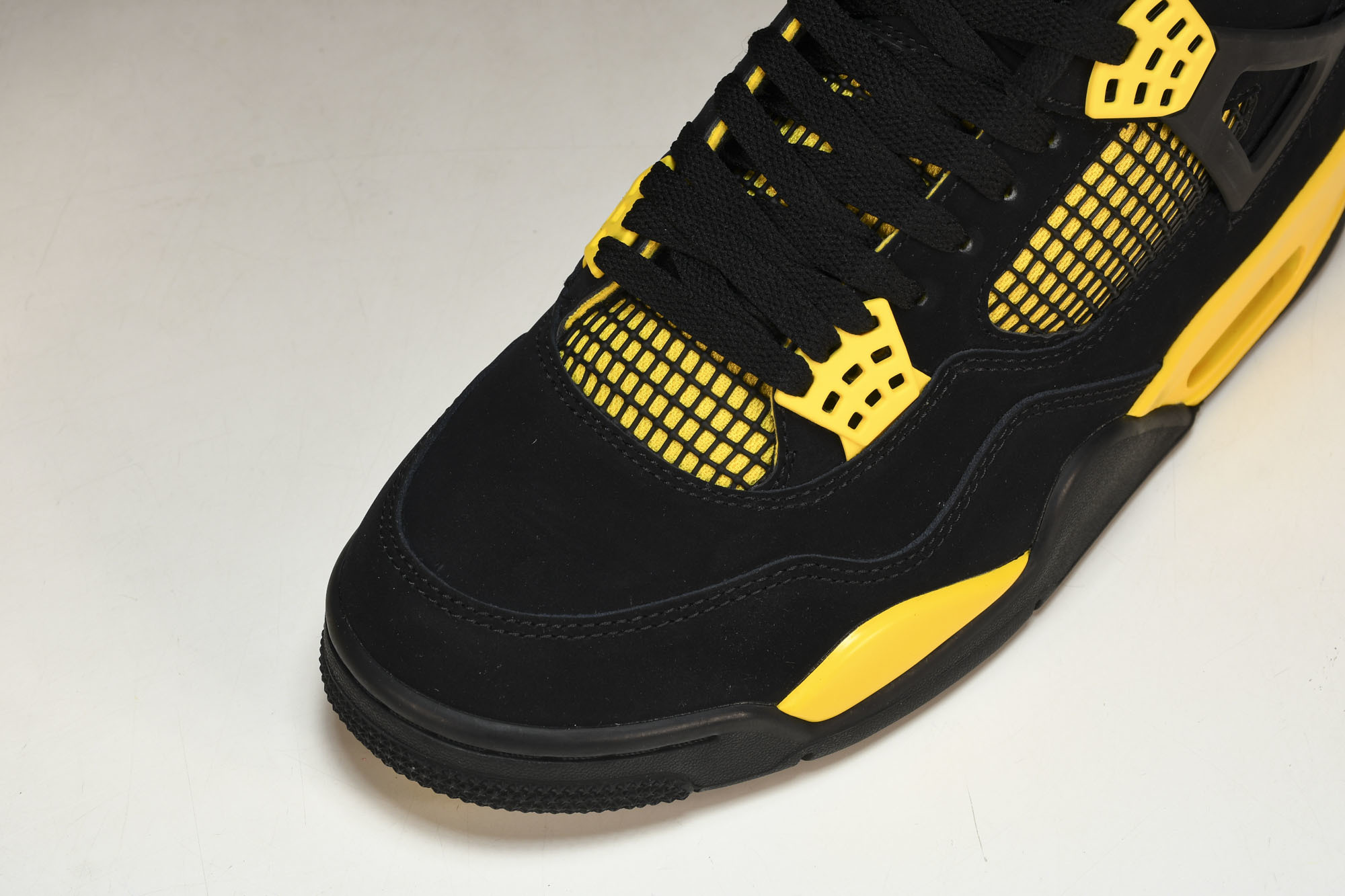 纯原Air Jordan 4 Thunder2023 雷公 黑黄 DH6927-017 #YZ015✦原