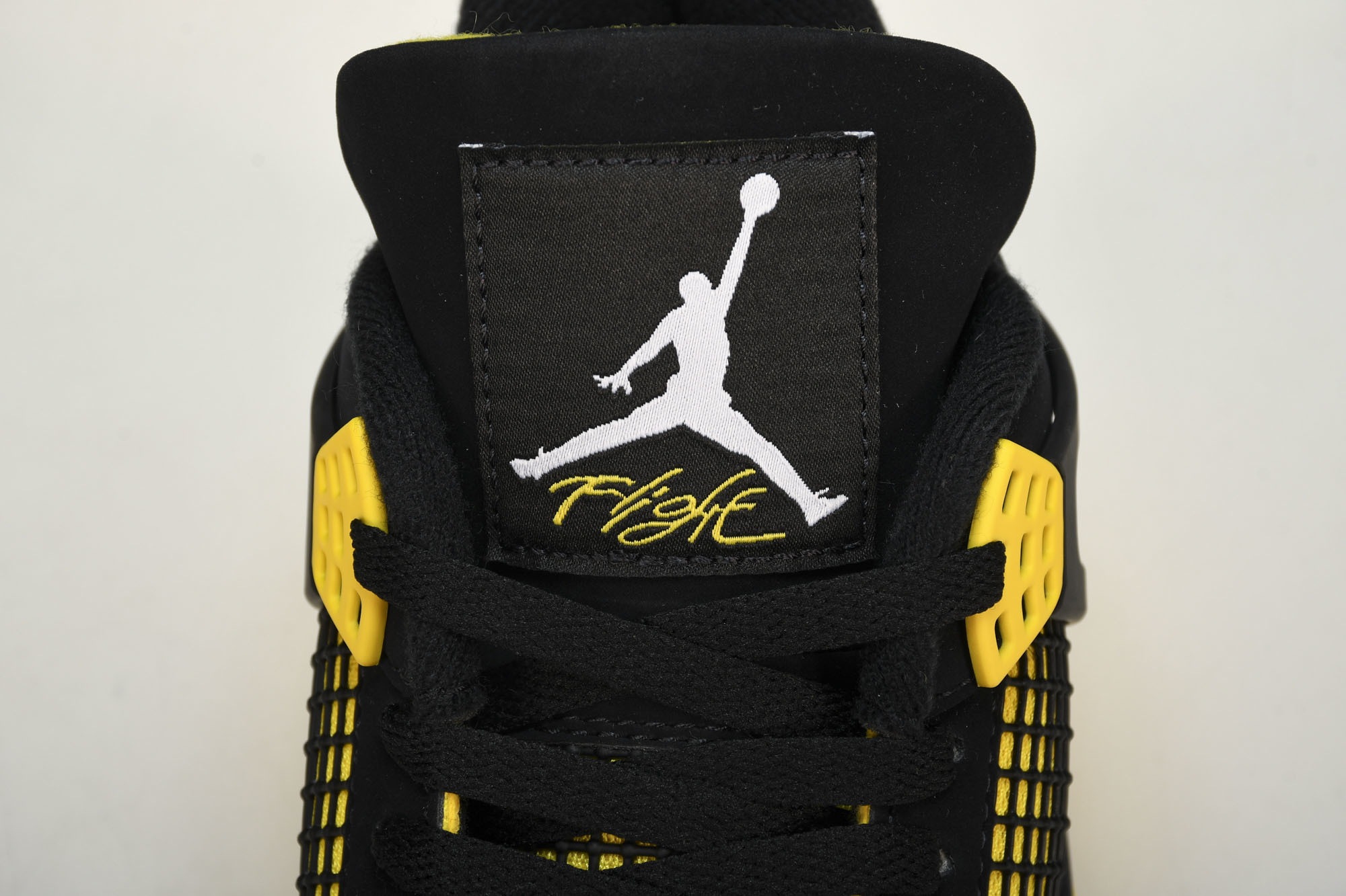 纯原Air Jordan 4 Thunder2023 雷公 黑黄 DH6927-017 #YZ015✦原