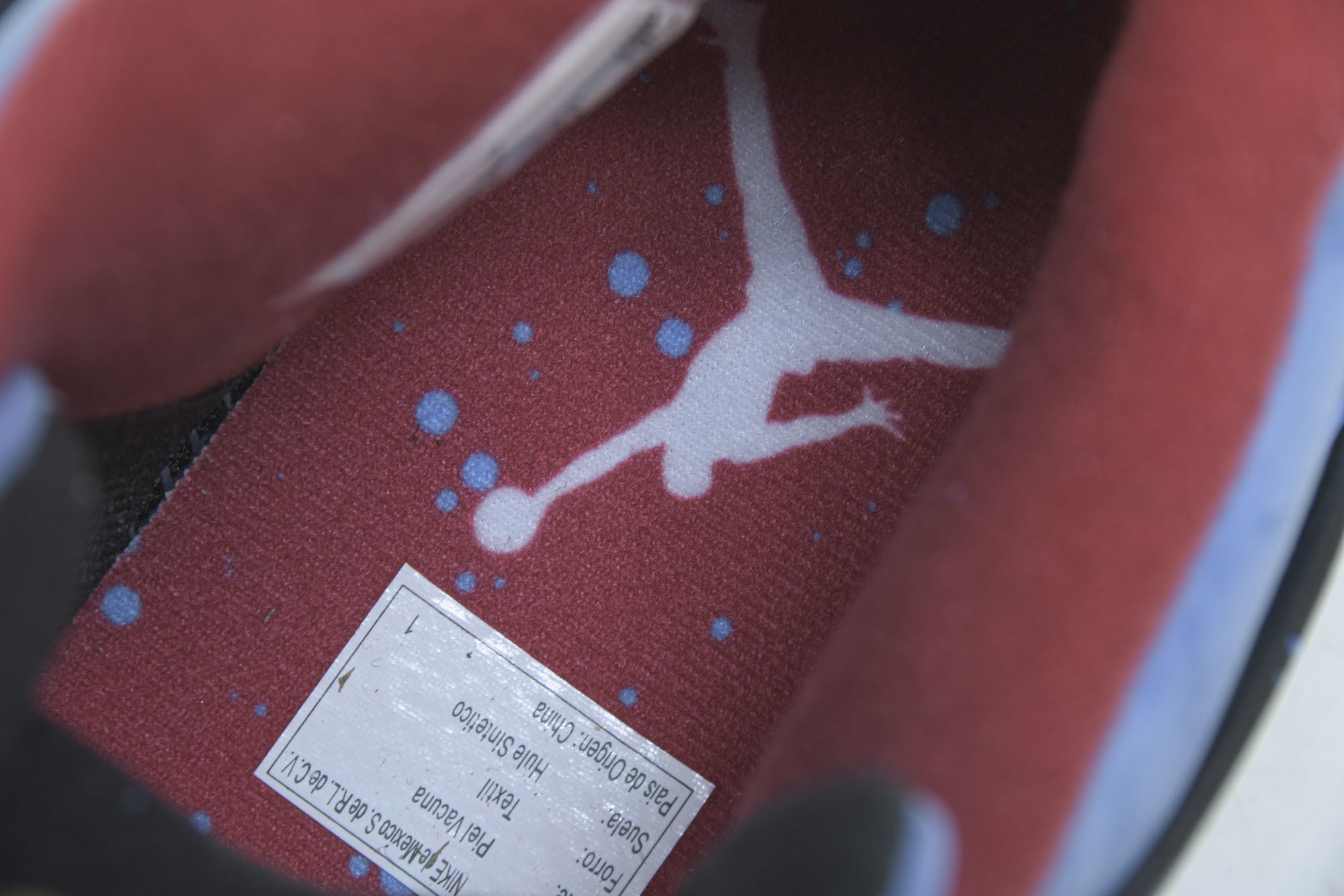 纯原Air Jordan 4 x Travis Scott AJ4 TS联名蓝麂皮 -406 #YZ01