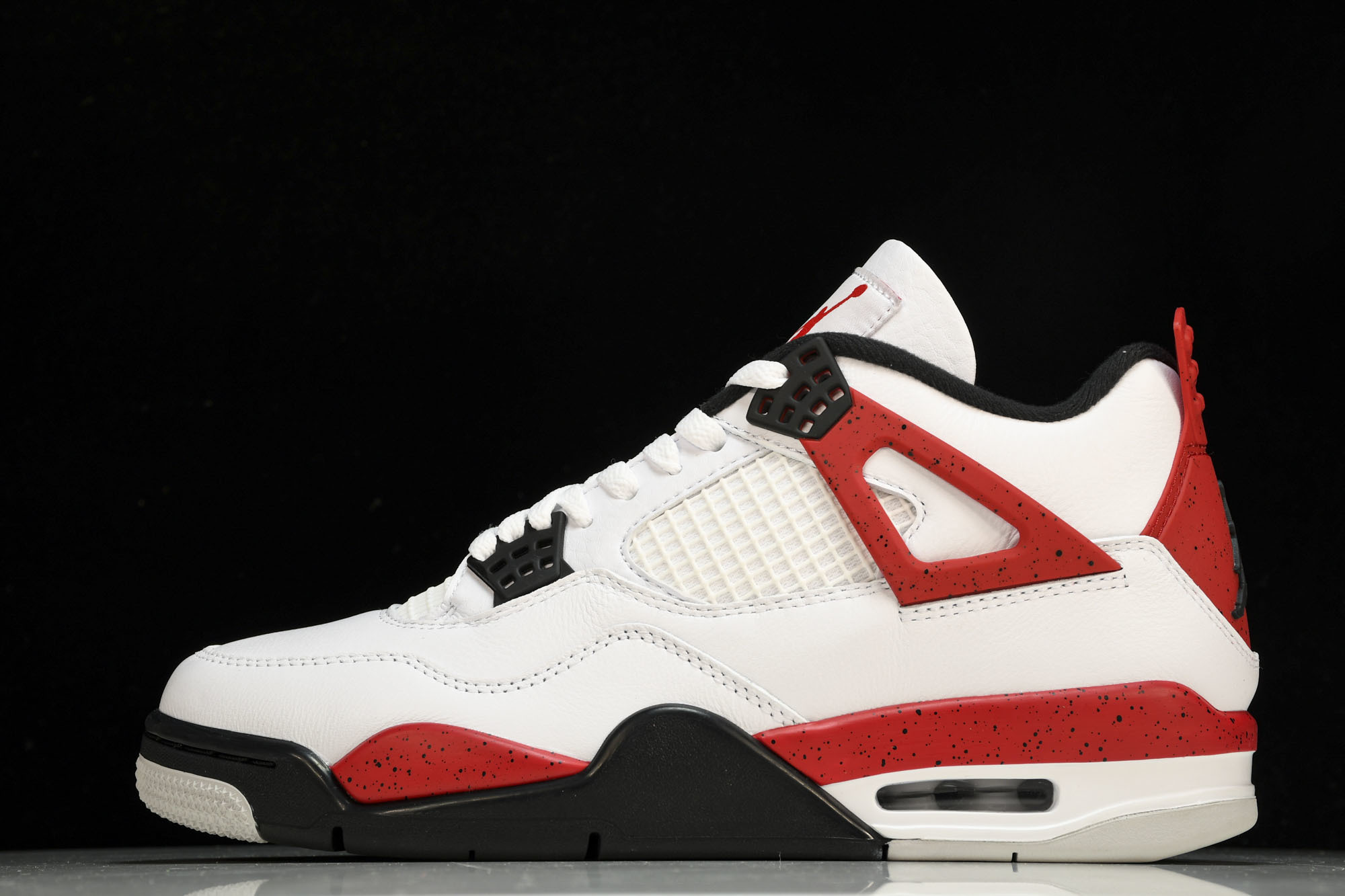 纯原Air Jordan 4“Neutral Grey”白黑红 DH6927-161 #YZ015✦原楦