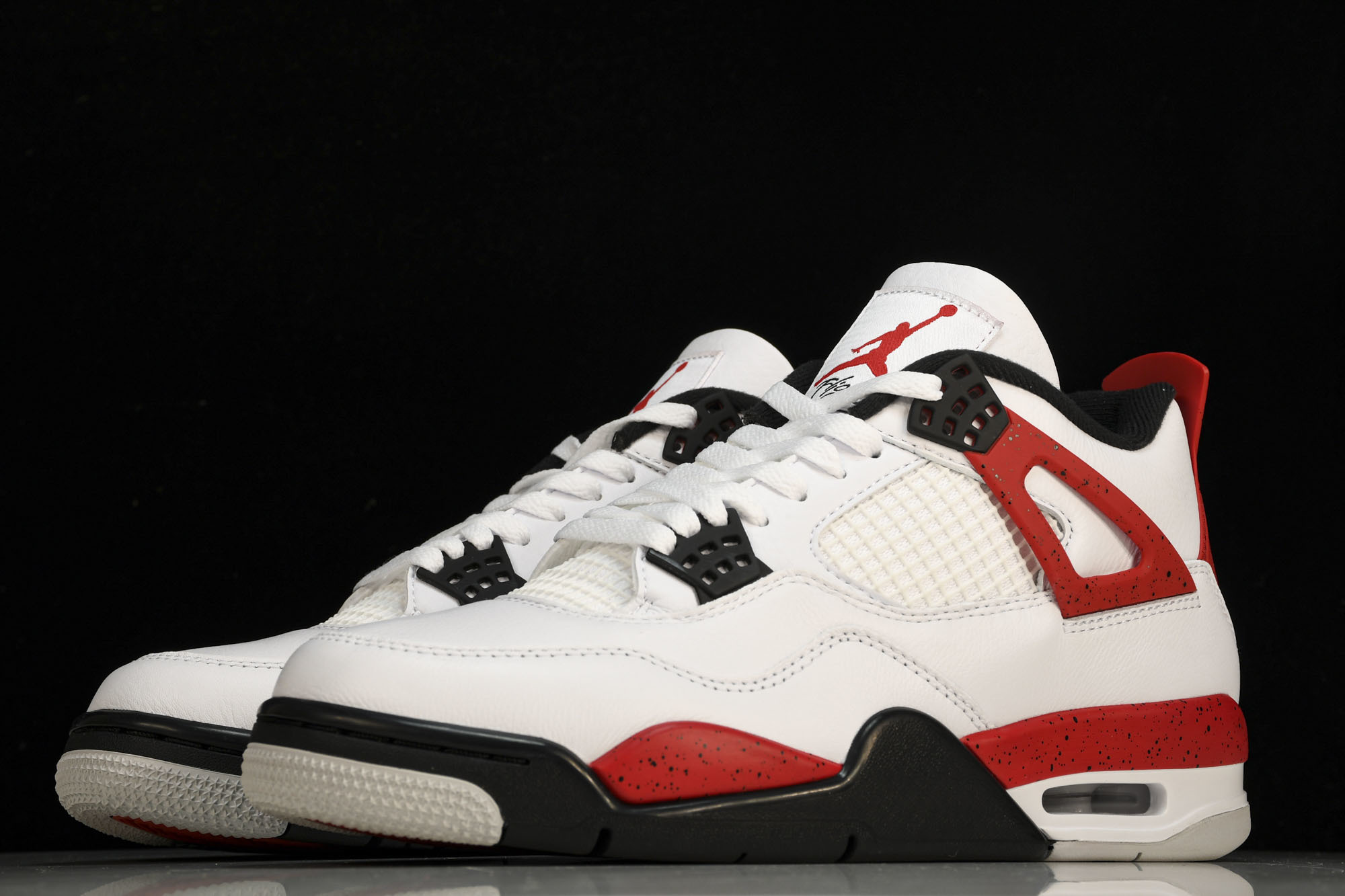 纯原Air Jordan 4“Neutral Grey”白黑红 DH6927-161 #YZ015✦原楦
