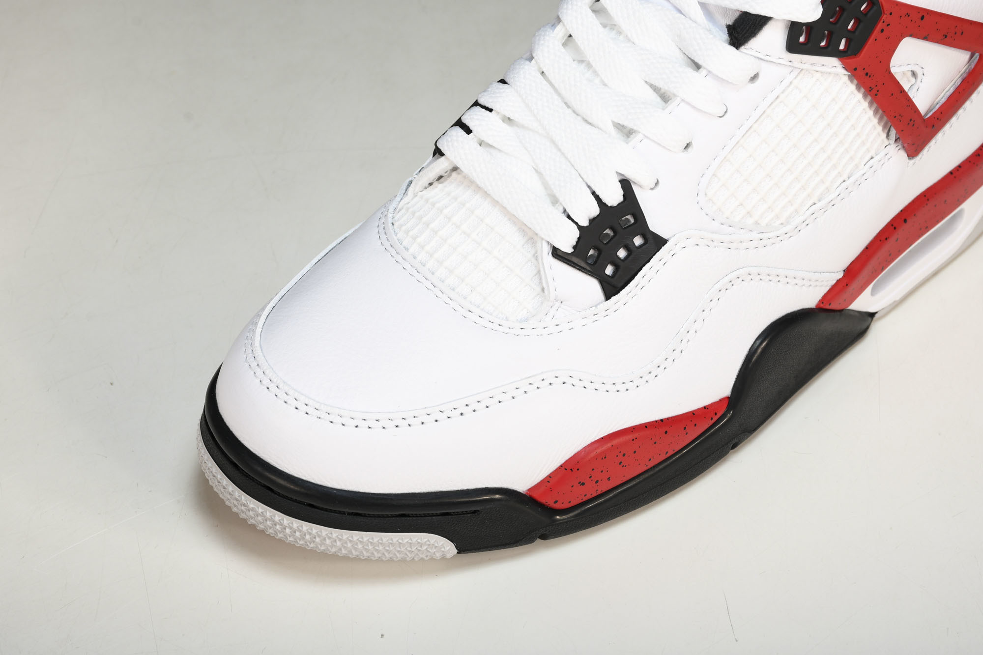 纯原Air Jordan 4“Neutral Grey”白黑红 DH6927-161 #YZ015✦原楦
