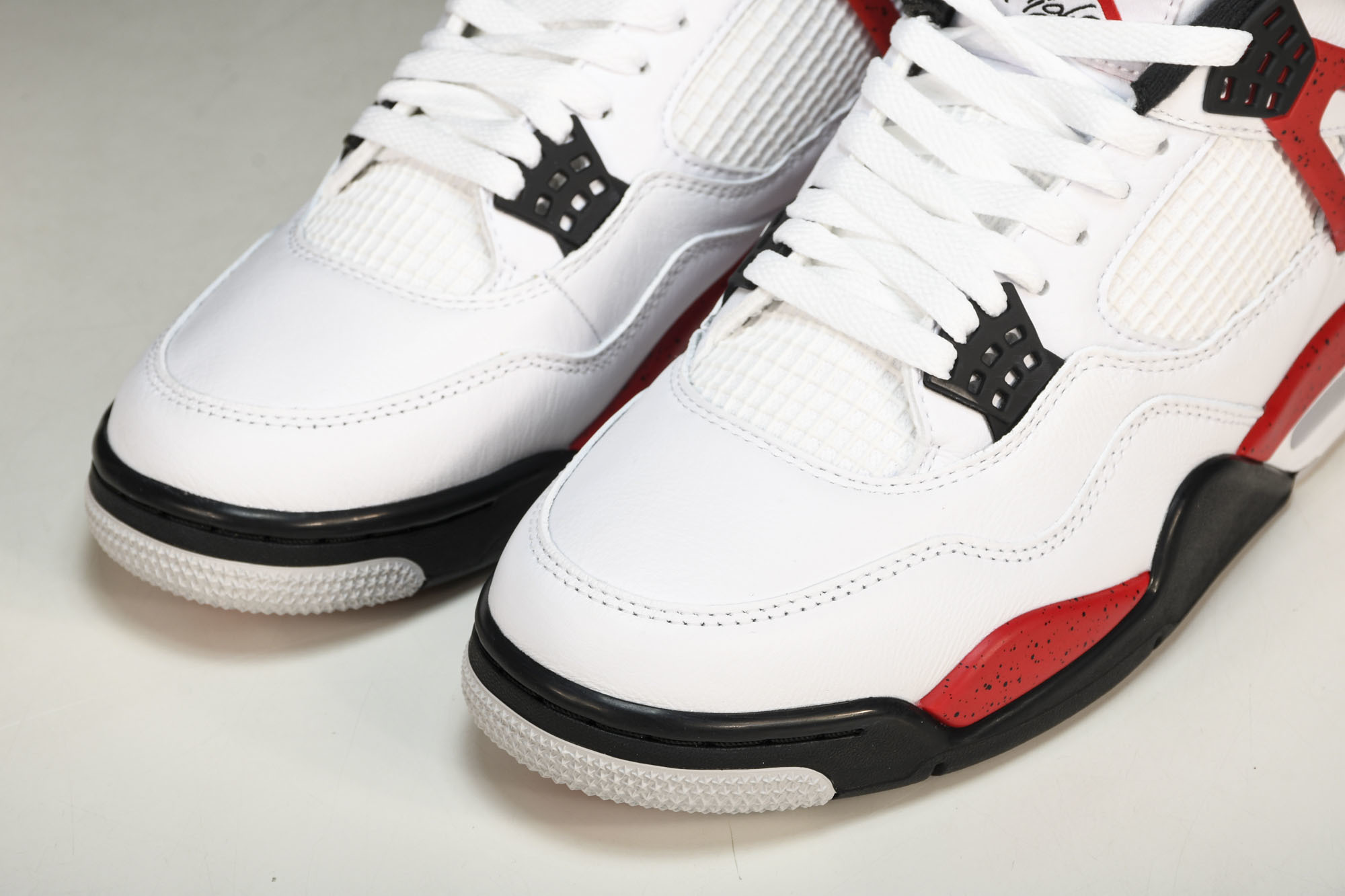 纯原Air Jordan 4“Neutral Grey”白黑红 DH6927-161 #YZ015✦原楦