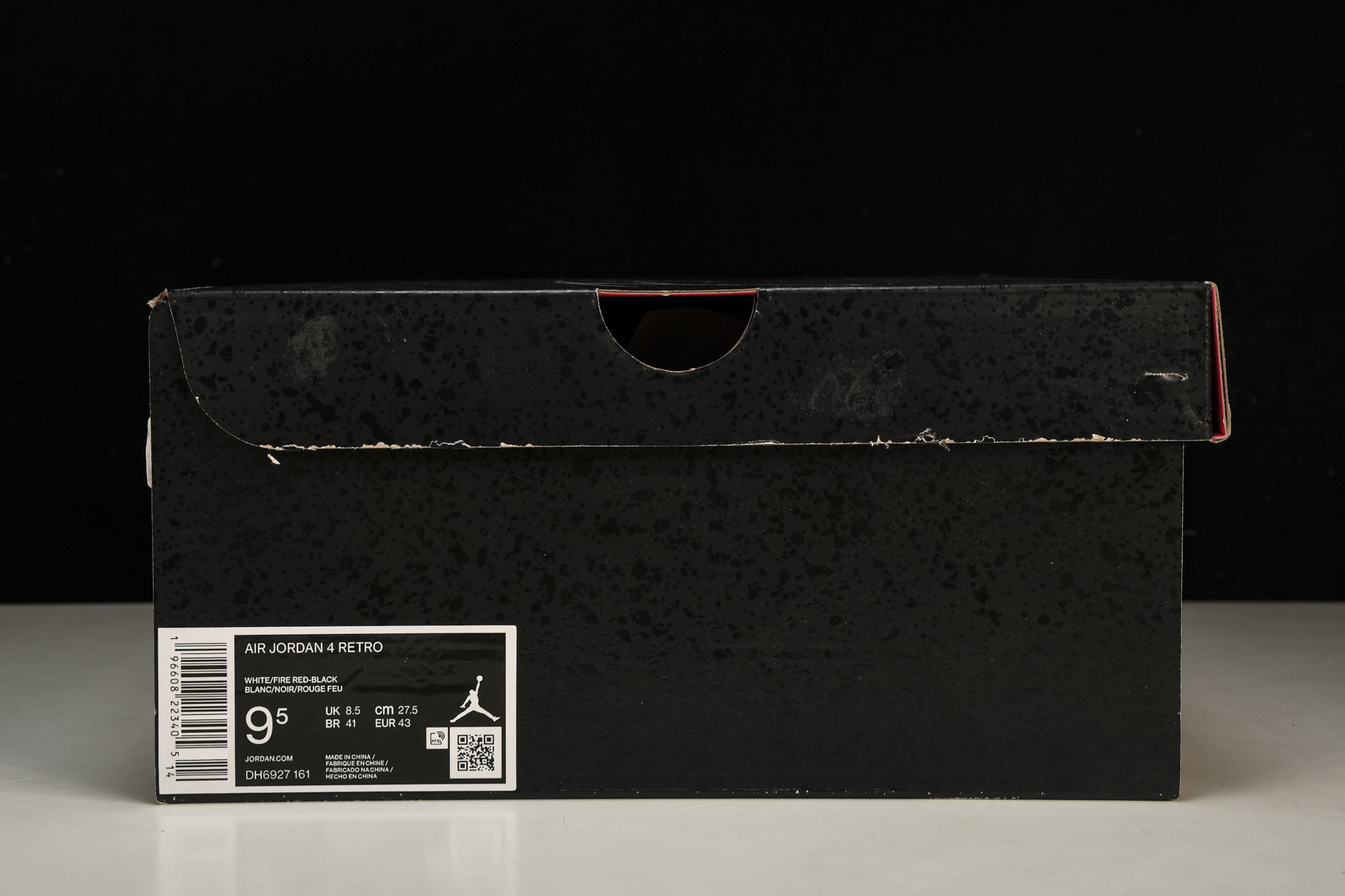 纯原Air Jordan 4“Neutral Grey”白黑红 DH6927-161 #YZ015✦原楦