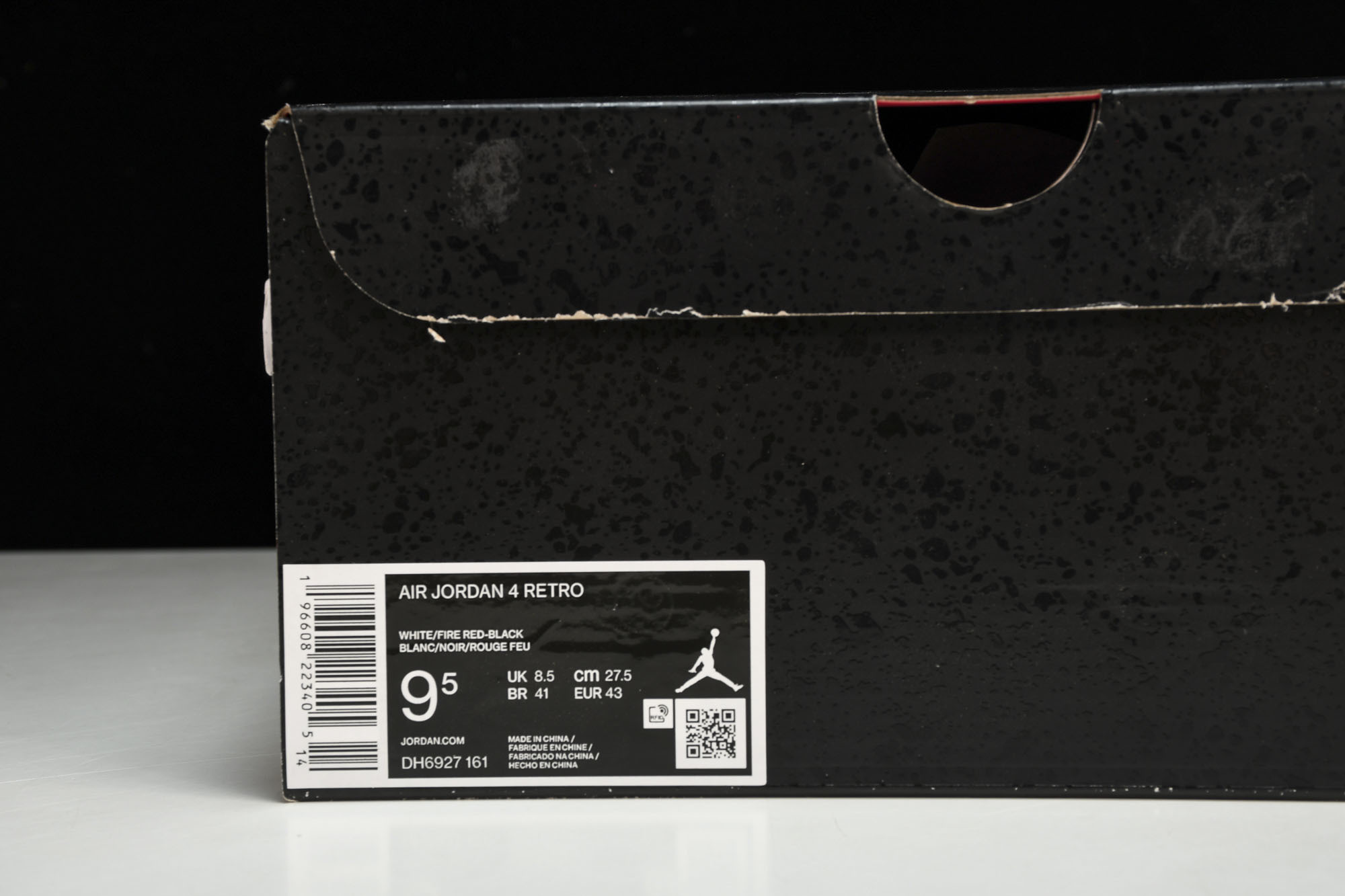 纯原Air Jordan 4“Neutral Grey”白黑红 DH6927-161 #YZ015✦原楦