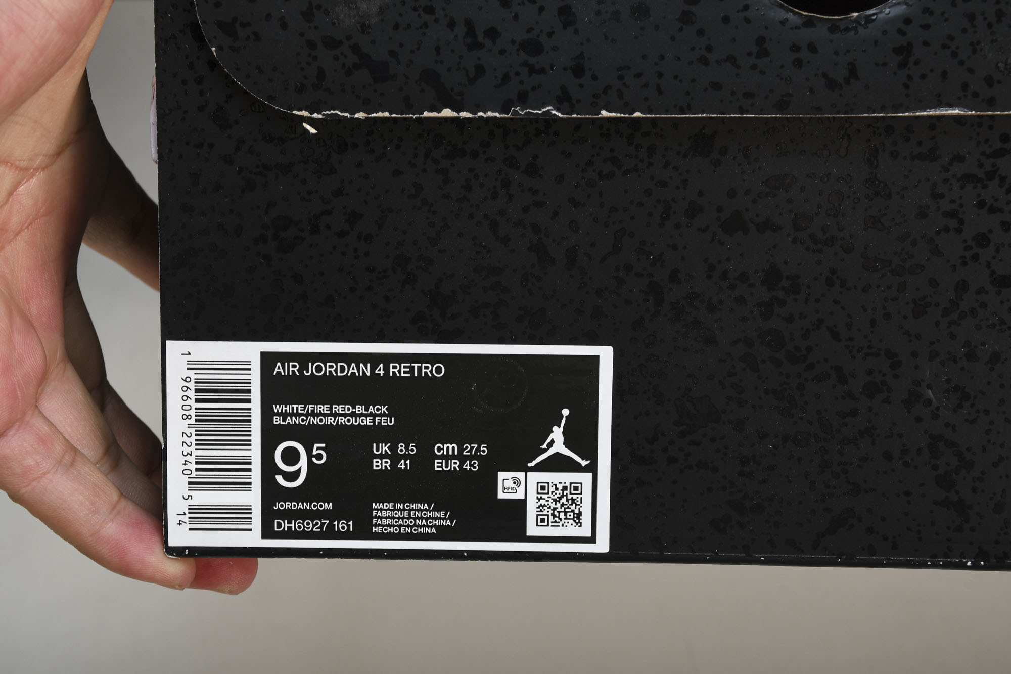 纯原Air Jordan 4“Neutral Grey”白黑红 DH6927-161 #YZ015✦原楦