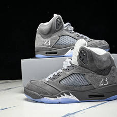 纯原Air Jordan 5 _Wolf Grey_ AJ5 乔5狼灰 DD0587-002 #YZ01 纯原Air Jordan 5 _Wolf Grey_ AJ5 乔5狼灰 DD0587-002 #YZ01