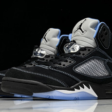 纯原Air Jordan 5 Retro _Black University Blue_ AJ5 乔5大 纯原Air Jordan 5 Retro _Black University Blue_ AJ5 乔5大