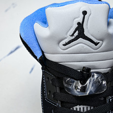 纯原Air Jordan 5 Retro _Black University Blue_ AJ5 乔5大 纯原Air Jordan 5 Retro _Black University Blue_ AJ5 乔5大