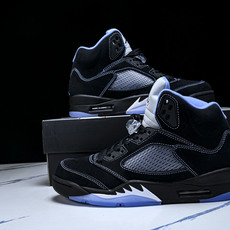 纯原Air Jordan 5 Retro _Black University Blue_ AJ5 乔5大 纯原Air Jordan 5 Retro _Black University Blue_ AJ5 乔5大