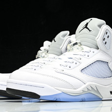 纯原Air Jordan 5 Retro _White Metallic_ AJ5 乔5白银 HQ797 纯原Air Jordan 5 Retro _White Metallic_ AJ5 乔5白银 HQ797