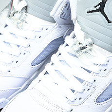 纯原Air Jordan 5 Retro _White Metallic_ AJ5 乔5白银 HQ797 纯原Air Jordan 5 Retro _White Metallic_ AJ5 乔5白银 HQ797