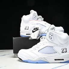 纯原Air Jordan 5 Retro _White Metallic_ AJ5 乔5白银 HQ797 纯原Air Jordan 5 Retro _White Metallic_ AJ5 乔5白银 HQ797