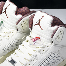 纯原Air Jordan 5 Retro El Grito Sail 白帆 HF8833-100 #YZ 纯原Air Jordan 5 Retro El Grito Sail 白帆 HF8833-100 #YZ