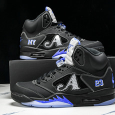 纯原Awake NY x Air Jordan 5 联名款黑蓝 DV4982-004 #YZ015✦原楦 纯原Awake NY x Air Jordan 5 联名款黑蓝 DV4982-004 #YZ015✦原楦
