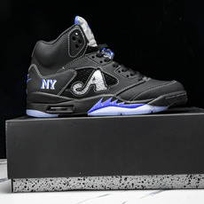 纯原Awake NY x Air Jordan 5 联名款黑蓝 DV4982-004 #YZ015✦原楦 纯原Awake NY x Air Jordan 5 联名款黑蓝 DV4982-004 #YZ015✦原楦
