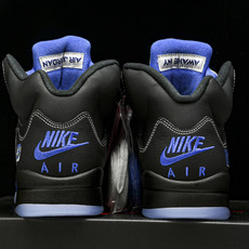 纯原Awake NY x Air Jordan 5 联名款黑蓝 DV4982-004 #YZ015✦原楦 纯原Awake NY x Air Jordan 5 联名款黑蓝 DV4982-004 #YZ015✦原楦