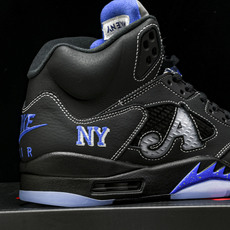 纯原Awake NY x Air Jordan 5 联名款黑蓝 DV4982-004 #YZ015✦原楦 纯原Awake NY x Air Jordan 5 联名款黑蓝 DV4982-004 #YZ015✦原楦