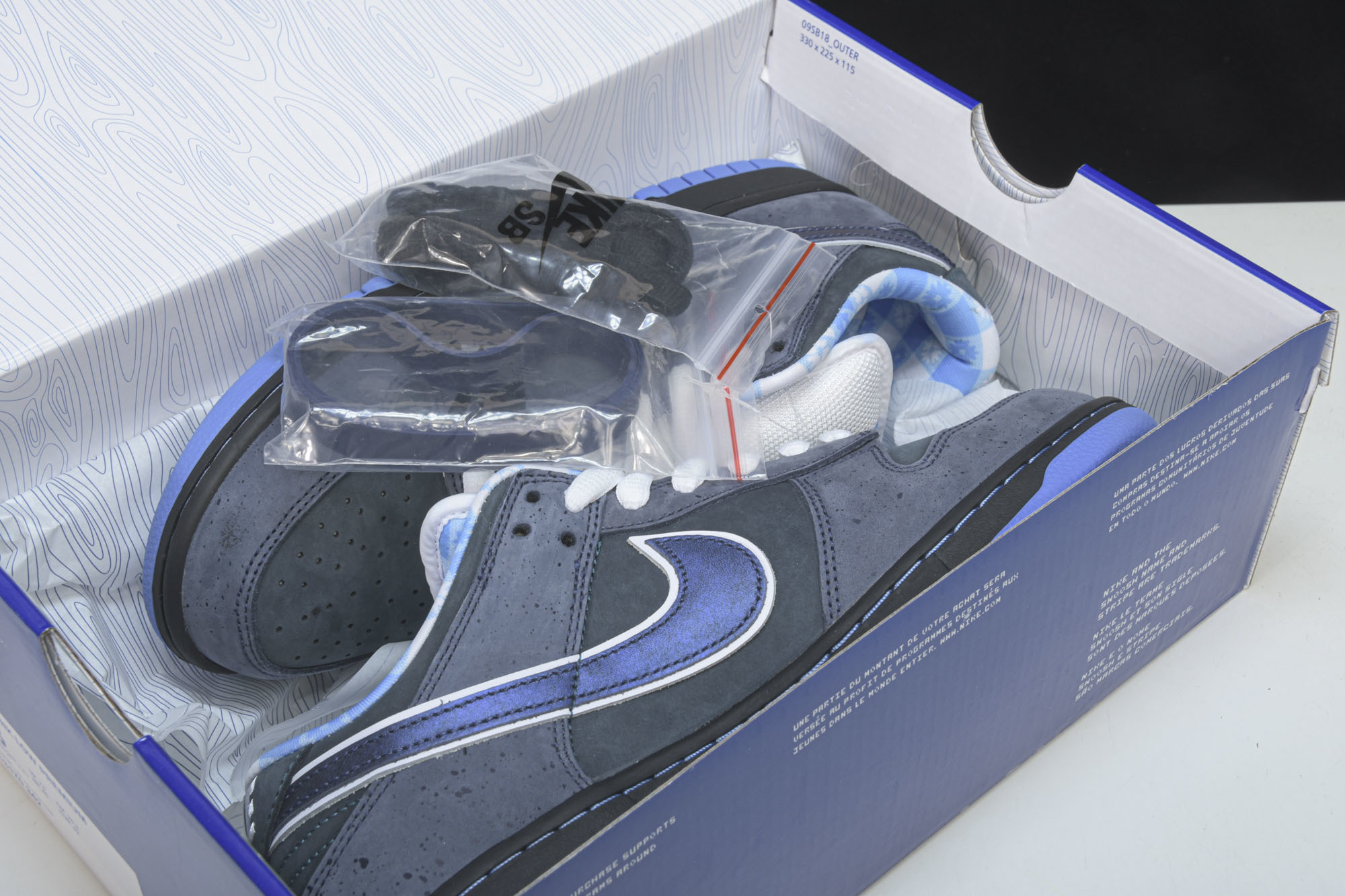 纯原Concepts x NK SB Dunk Low 联名 蓝龙虾 -342 #YZ01540 40.