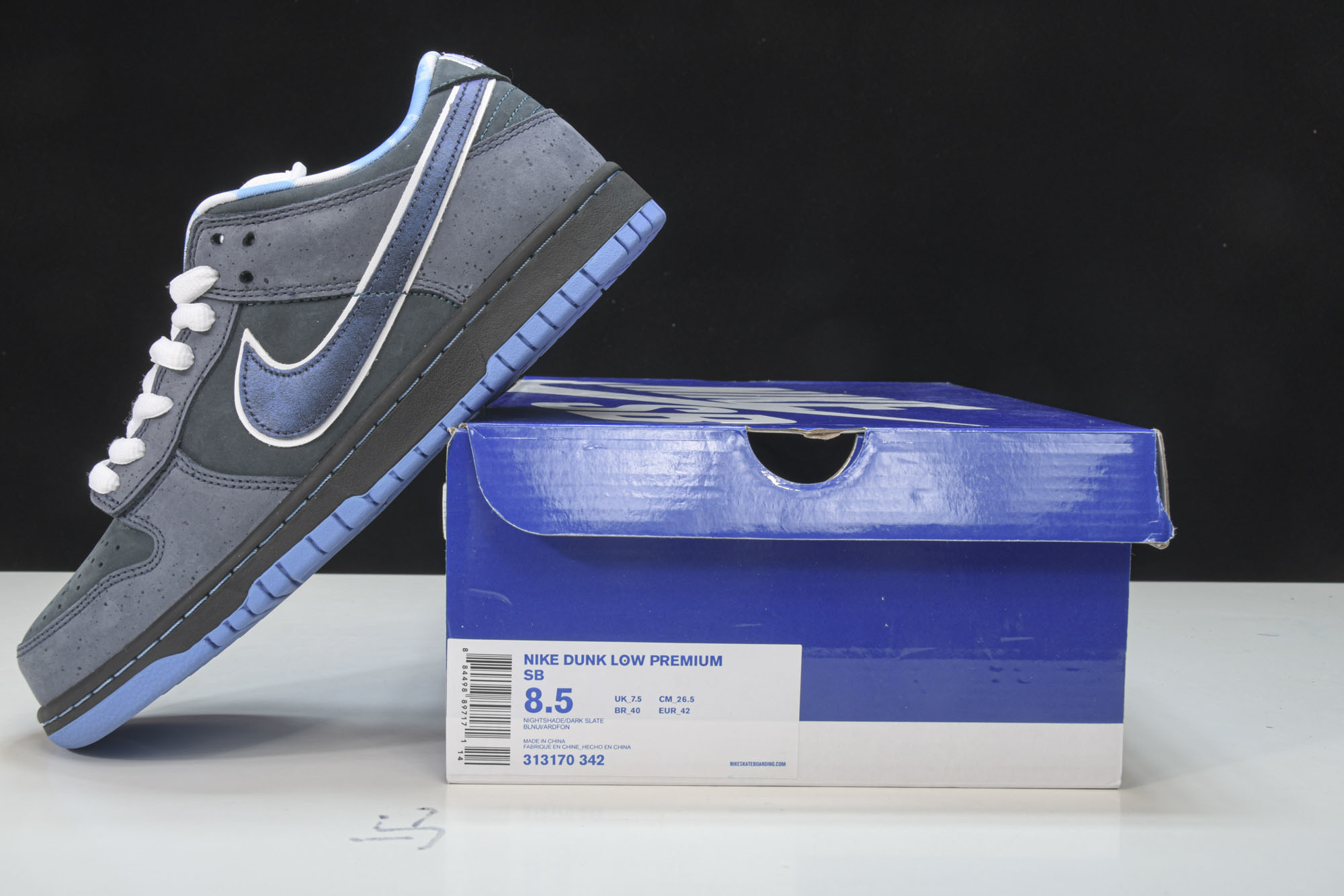 纯原Concepts x NK SB Dunk Low 联名 蓝龙虾 -342 #YZ01540 40.