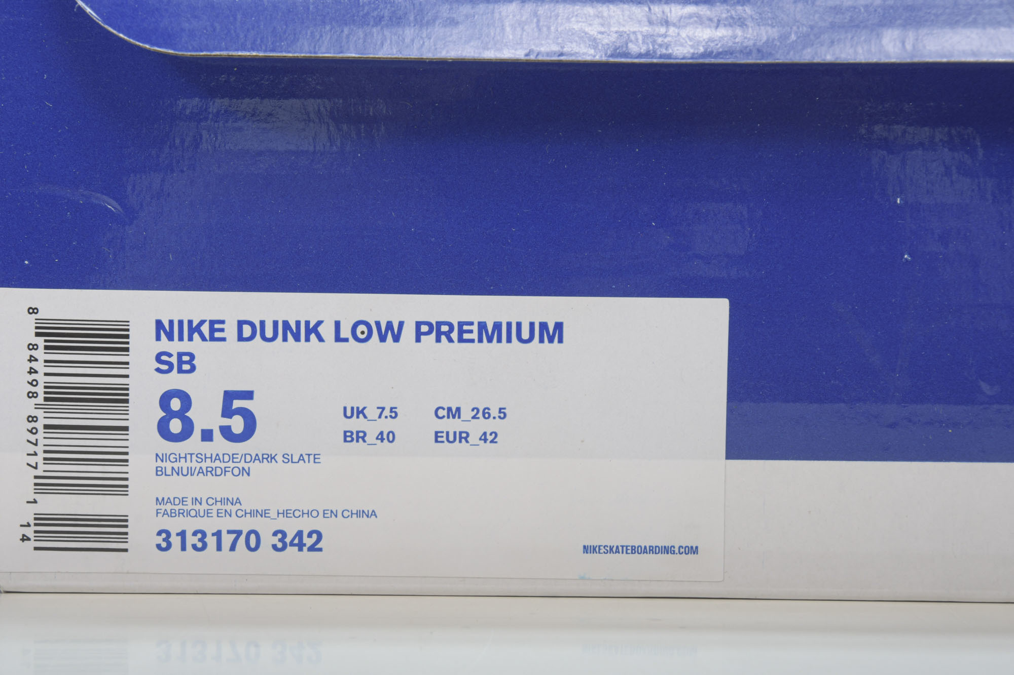 纯原Concepts x NK SB Dunk Low 联名 蓝龙虾 -342 #YZ01540 40.
