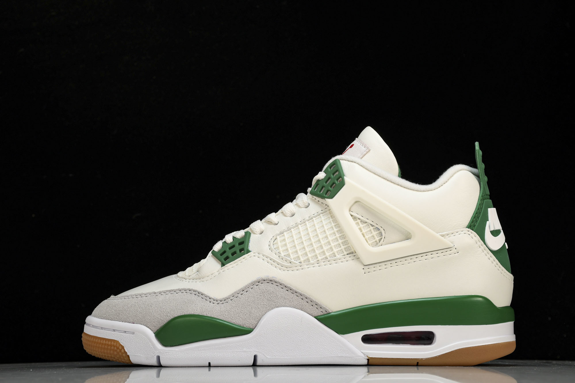 纯原NK SB x Air Jordan 4“Pine Green”AJ SB联名 白绿 DR5415-