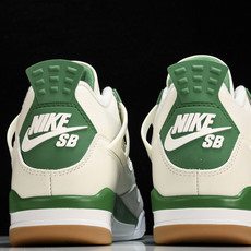 纯原NK SB x Air Jordan 4“Pine Green”AJ SB联名 白绿 DR5415- 纯原NK SB x Air Jordan 4“Pine Green”AJ SB联名 白绿 DR5415-