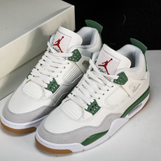 纯原NK SB x Air Jordan 4“Pine Green”AJ SB联名 白绿 DR5415- 纯原NK SB x Air Jordan 4“Pine Green”AJ SB联名 白绿 DR5415-