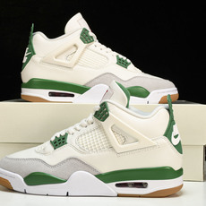纯原NK SB x Air Jordan 4“Pine Green”AJ SB联名 白绿 DR5415- 纯原NK SB x Air Jordan 4“Pine Green”AJ SB联名 白绿 DR5415-