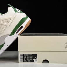纯原NK SB x Air Jordan 4“Pine Green”AJ SB联名 白绿 DR5415- 纯原NK SB x Air Jordan 4“Pine Green”AJ SB联名 白绿 DR5415-