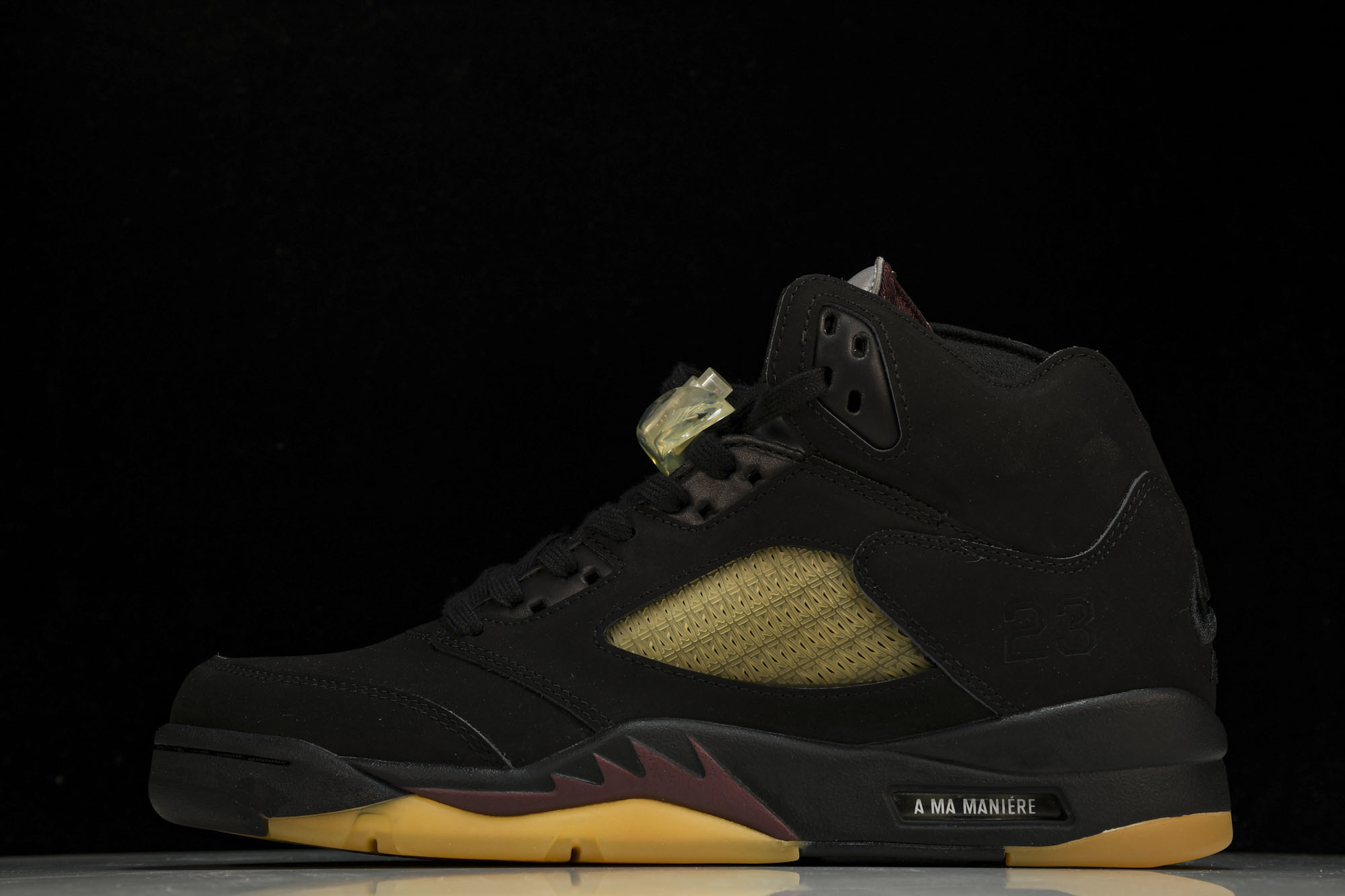 纯原A Ma Maniére x Air Jordan 5 “Black”黑红 FD1330-001 #