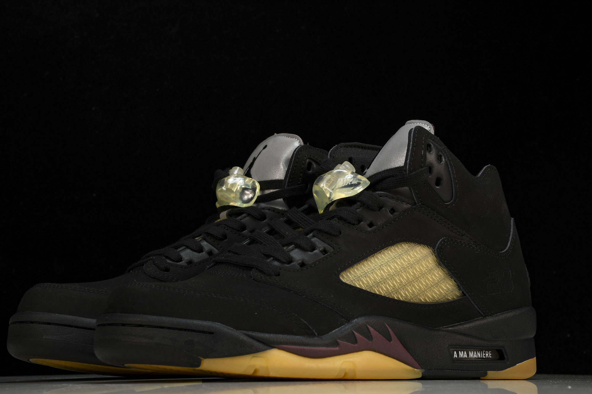 纯原A Ma Maniére x Air Jordan 5 “Black”黑红 FD1330-001 #
