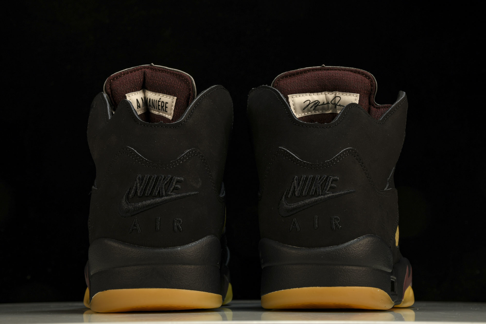 纯原A Ma Maniére x Air Jordan 5 “Black”黑红 FD1330-001 #