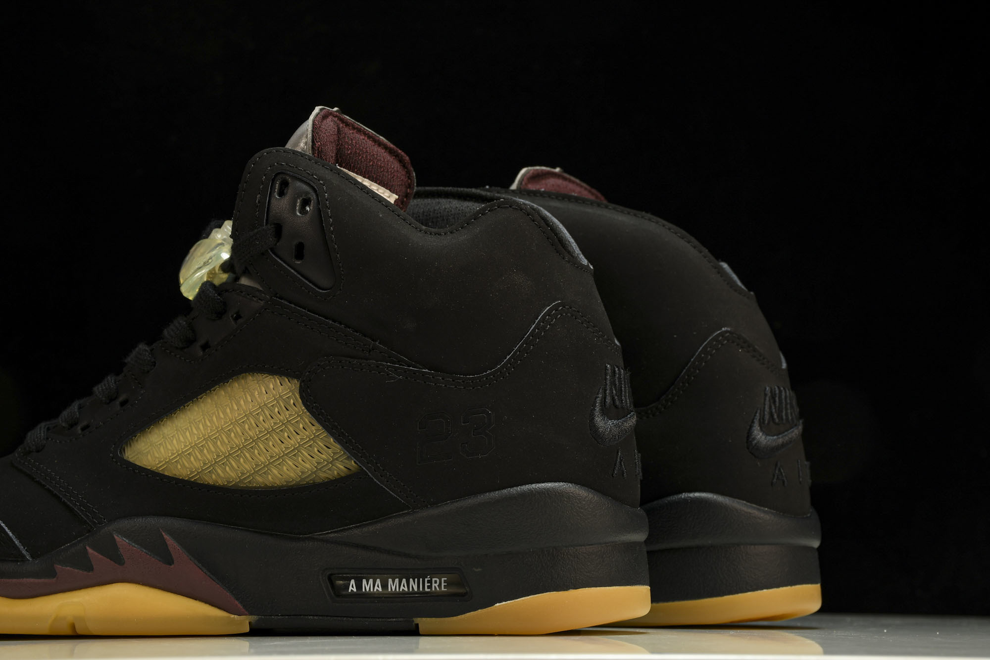 纯原A Ma Maniére x Air Jordan 5 “Black”黑红 FD1330-001 #