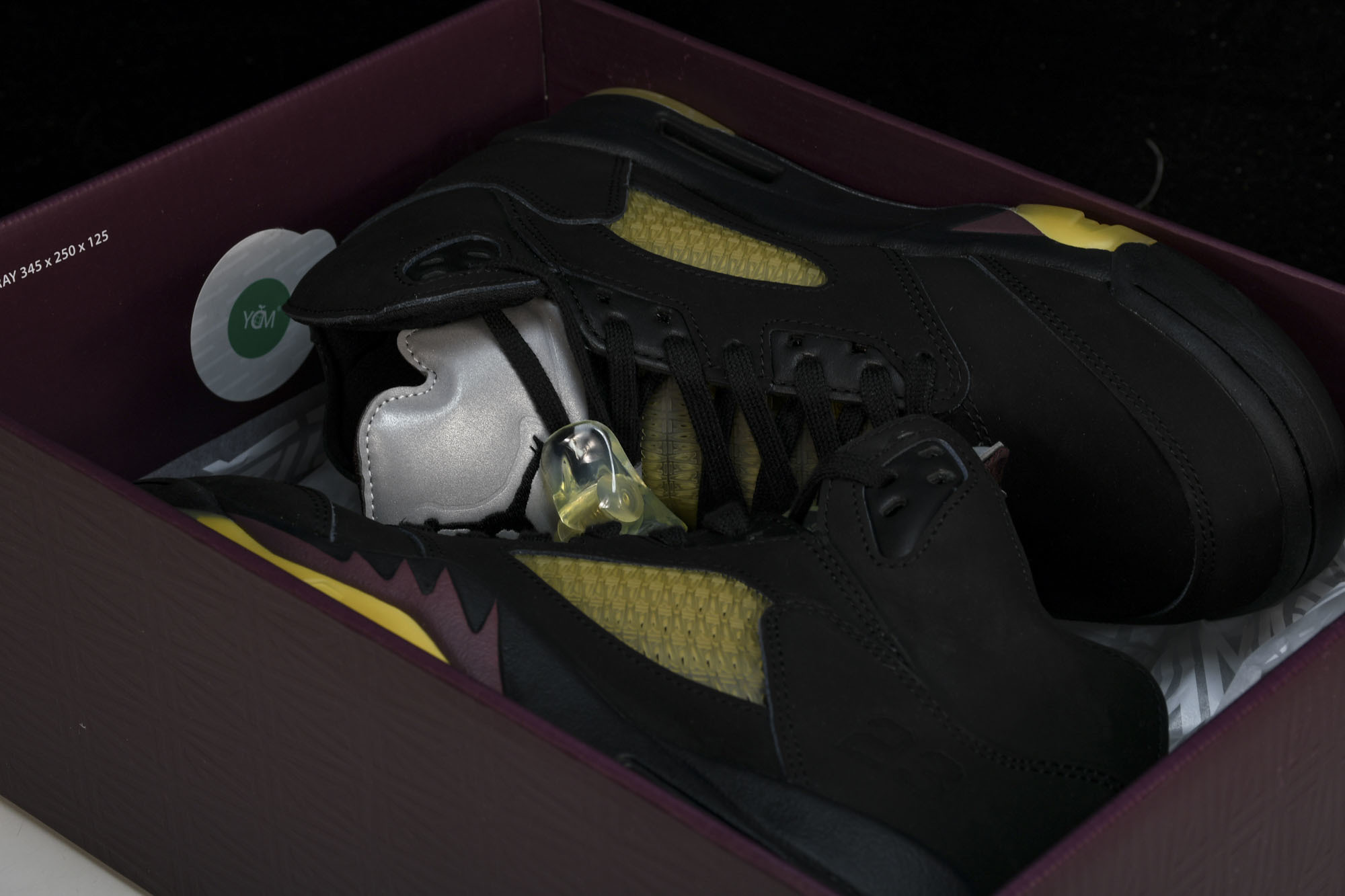 纯原A Ma Maniére x Air Jordan 5 “Black”黑红 FD1330-001 #