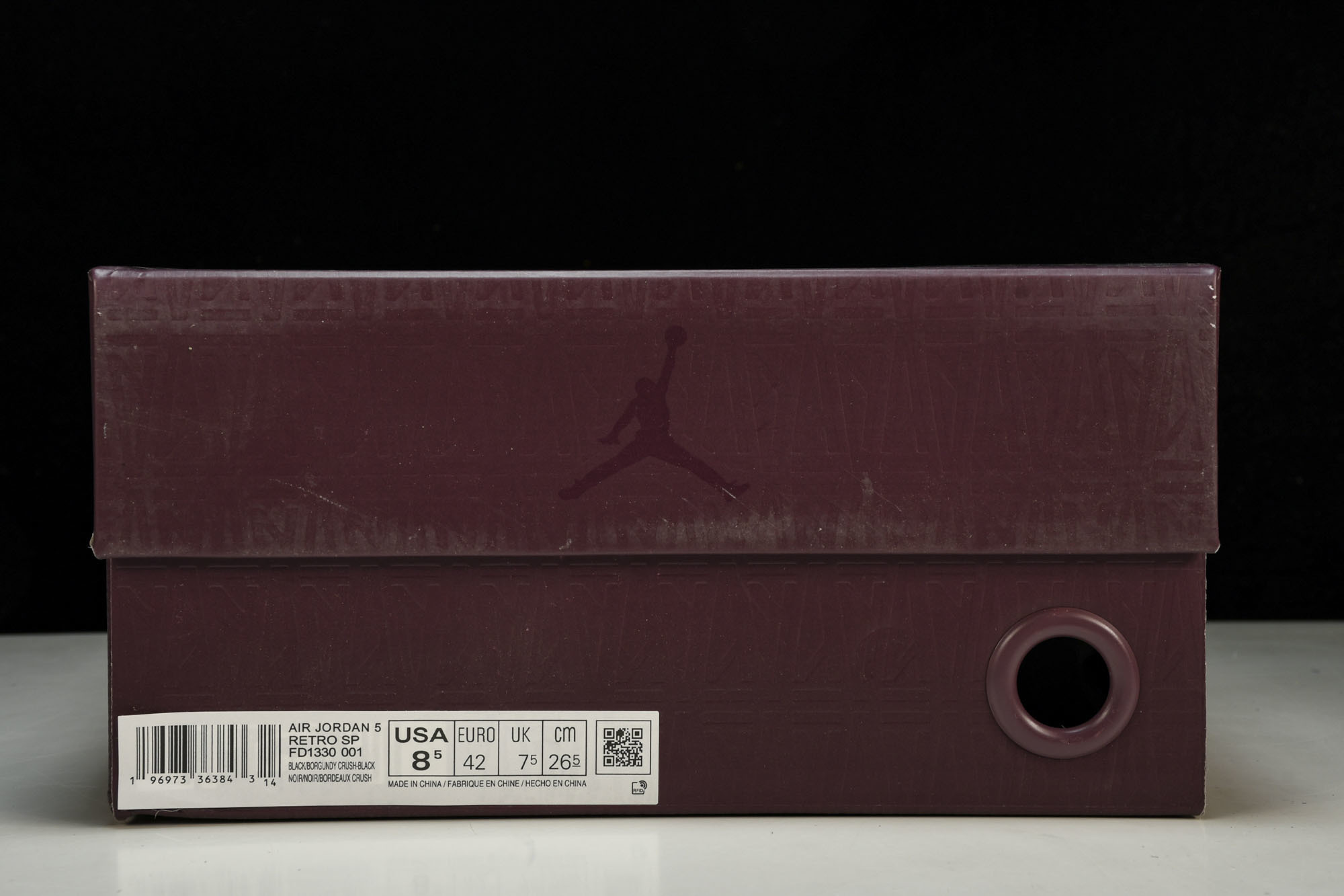 纯原A Ma Maniére x Air Jordan 5 “Black”黑红 FD1330-001 #
