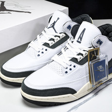 纯原Air Jordan 3 Retro OG SP _Diffused Blue_ AJ3 乔3白蓝水 纯原Air Jordan 3 Retro OG SP _Diffused Blue_ AJ3 乔3白蓝水