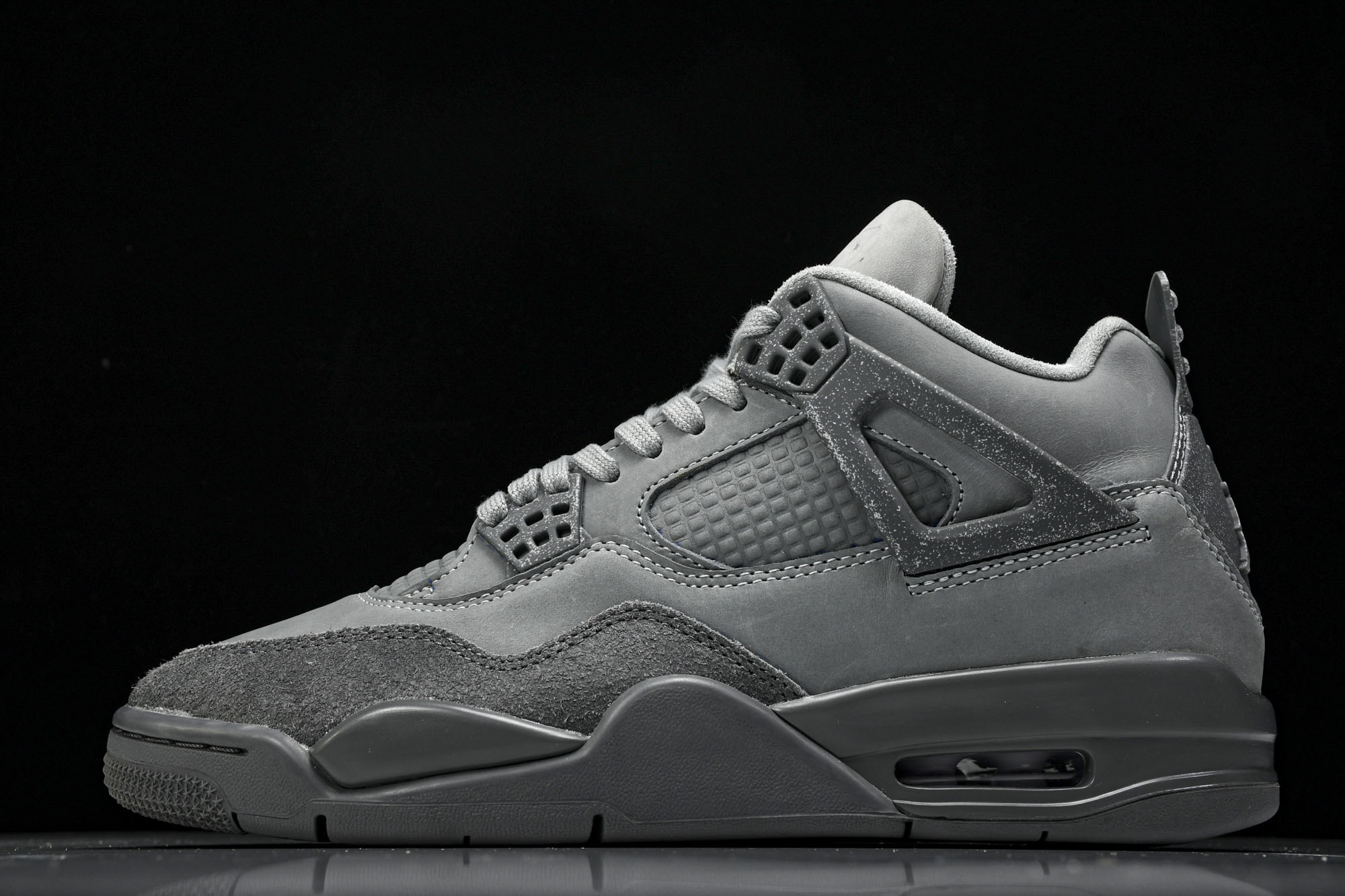 纯原Air Jordan 4 SE“Smoke Grey”灰黑 FQ7928-001 #YZ015✦原楦