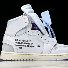 纯原Off White x Air Jordan OW AJ1 乔1联名白 高帮篮球鞋 AA3834-1 纯原Off White x Air Jordan OW AJ1 乔1联名白 高帮篮球鞋 AA3834-1