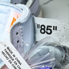 纯原Off White x Air Jordan OW AJ1 乔1联名白 高帮篮球鞋 AA3834-1 纯原Off White x Air Jordan OW AJ1 乔1联名白 高帮篮球鞋 AA3834-1