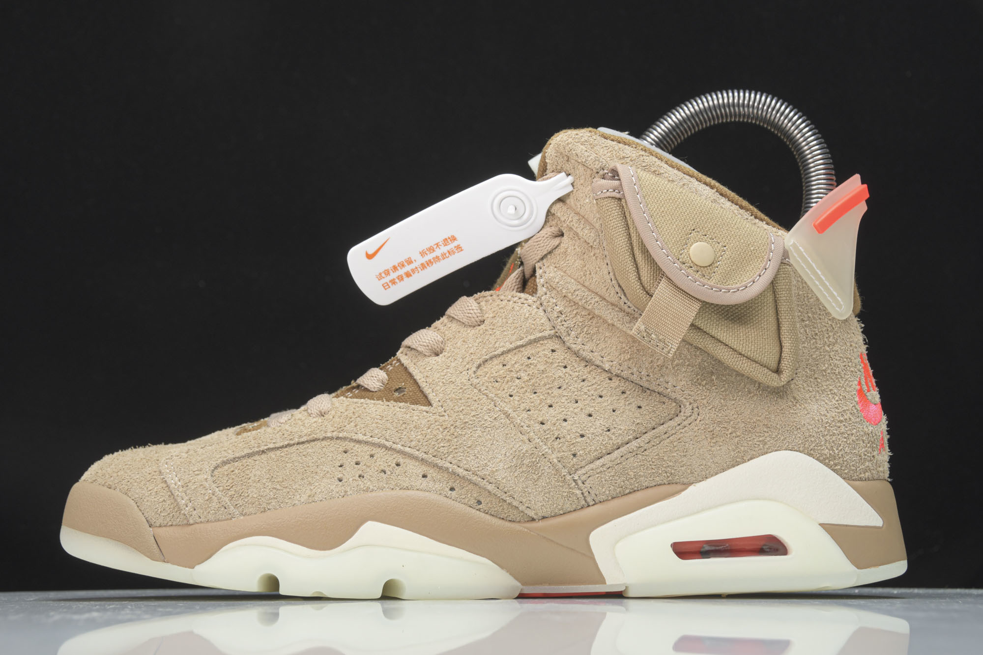 纯原Travis Scott x Air Jordan 6 卡其棕口袋联名 DH0690-200 #YZ