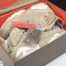 纯原Travis Scott x Air Jordan 6 卡其棕口袋联名 DH0690-200 #YZ 纯原Travis Scott x Air Jordan 6 卡其棕口袋联名 DH0690-200 #YZ