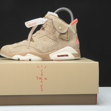 纯原Travis Scott x Air Jordan 6 卡其棕口袋联名 DH0690-200 #YZ 纯原Travis Scott x Air Jordan 6 卡其棕口袋联名 DH0690-200 #YZ