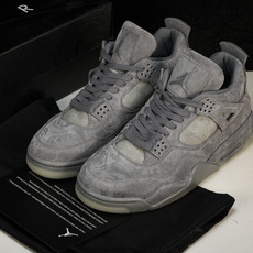 纯原Air Jordan 4 Retro Kaws 夜光麂皮灰限量联名 -003 #YZ015✦原楦原纸 纯原Air Jordan 4 Retro Kaws 夜光麂皮灰限量联名 -003 #YZ015✦原楦原纸